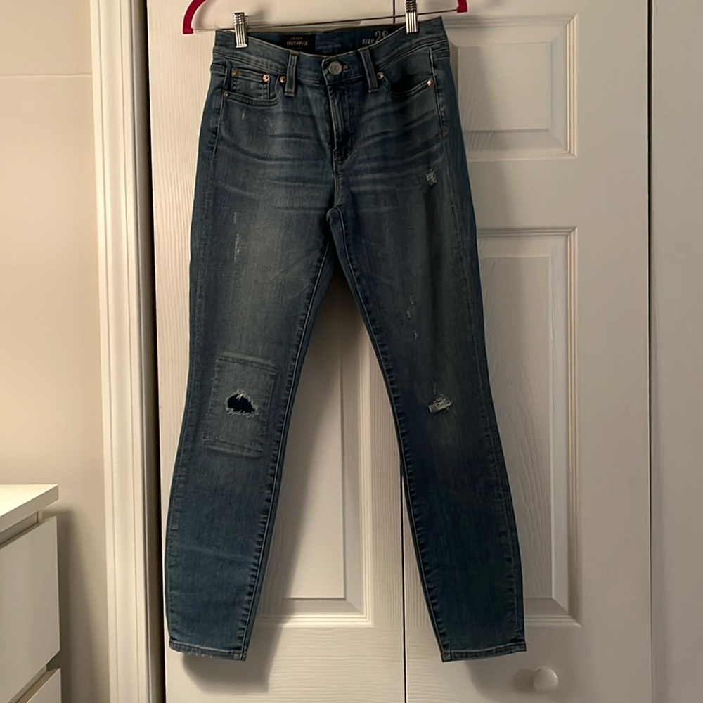 J. Crew Toothpick Jeans
